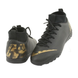 Nike Mercurial SuperflyX 6 Academy Gs Tf Jr AH7344-077 Fußballschuhe schwarz 3