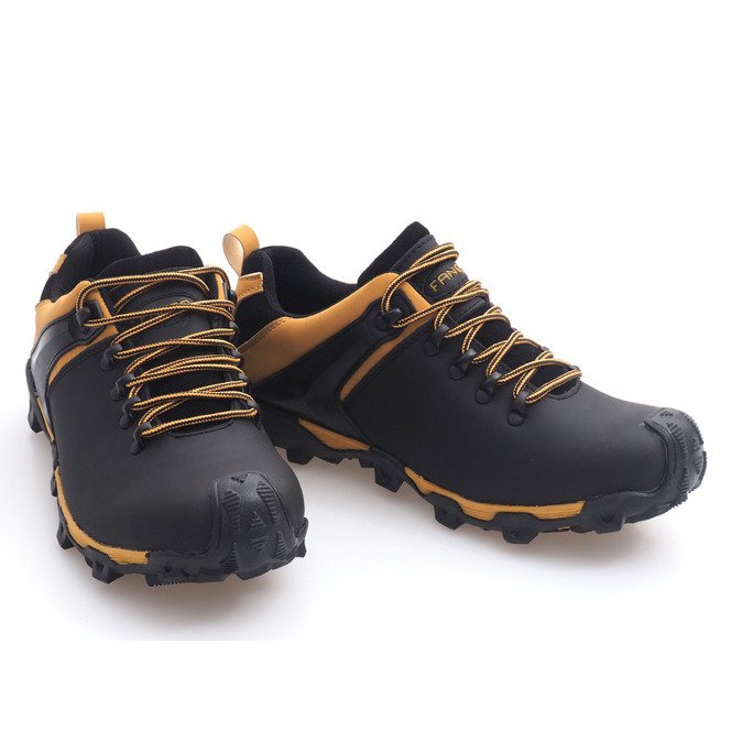 Trekkingstiefel Leder Nat HLD911 Schwarz 1
