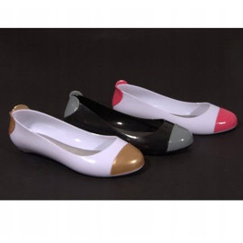 Meliski 104 Schwarze Ballerinas grau 2