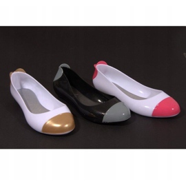 Meliski 104 Schwarze Ballerinas grau 1