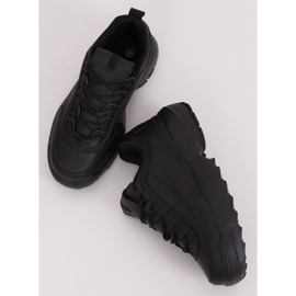 Schwarz DSC81-1 Schwarze Sportschuhe 1