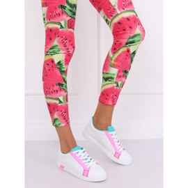 Damen-Sneaker W-3116 Fushia weiß mehrfarbig 1