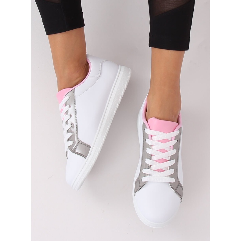 Damen Sneaker W-3116 Grau weiß 2