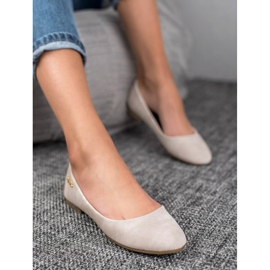 Super Me Beige Ballerinas 2