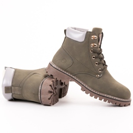 Mckeylor Grüne Trapper mit Fell 1