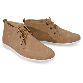 Hohe Elegante Schuhe 3569 Camel braun 2