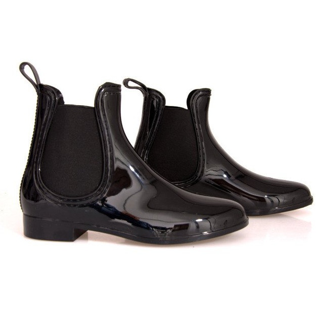 Kurze Galoschen mit Radiergummi SD98 Schwarz 1