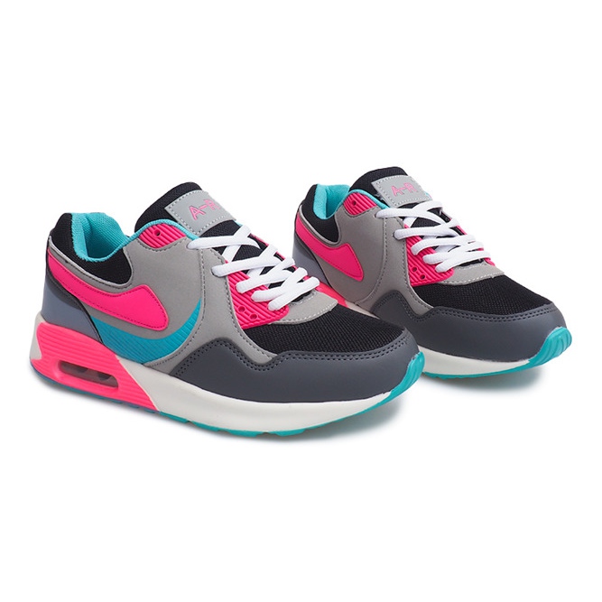 Sportlaufschuhe B308A-4 Grau mehrfarbig 1