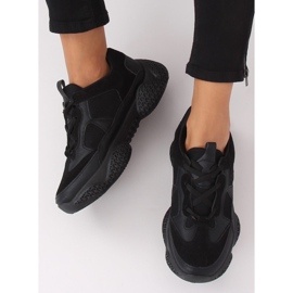 Schwarz BD-3 Schwarze Sportschuhe 2