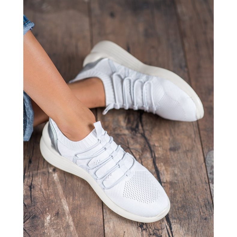 Kylie Sportschuhe zum Hineinschlüpfen aus Textil weiß 2