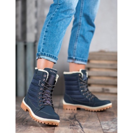 MCKEYLOR Schneestiefel blau 1
