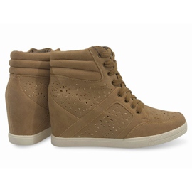 Wildleder Sneakers 875 Beige 1