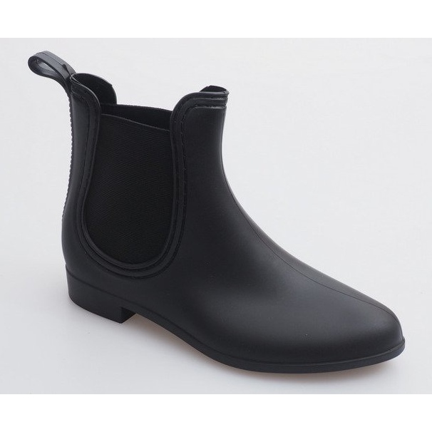 Kurze Gummistiefel mit Gummi 608 Schwarz 1