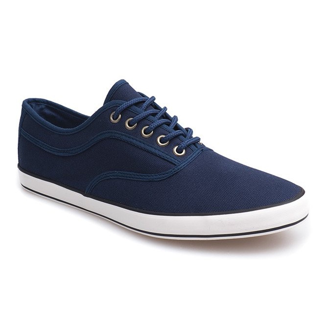 Schnürsneaker aus den B001 Marineblau Sneakers 1