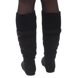 Stiefel Saszki Stiefel SH11-094 Schwarz 1