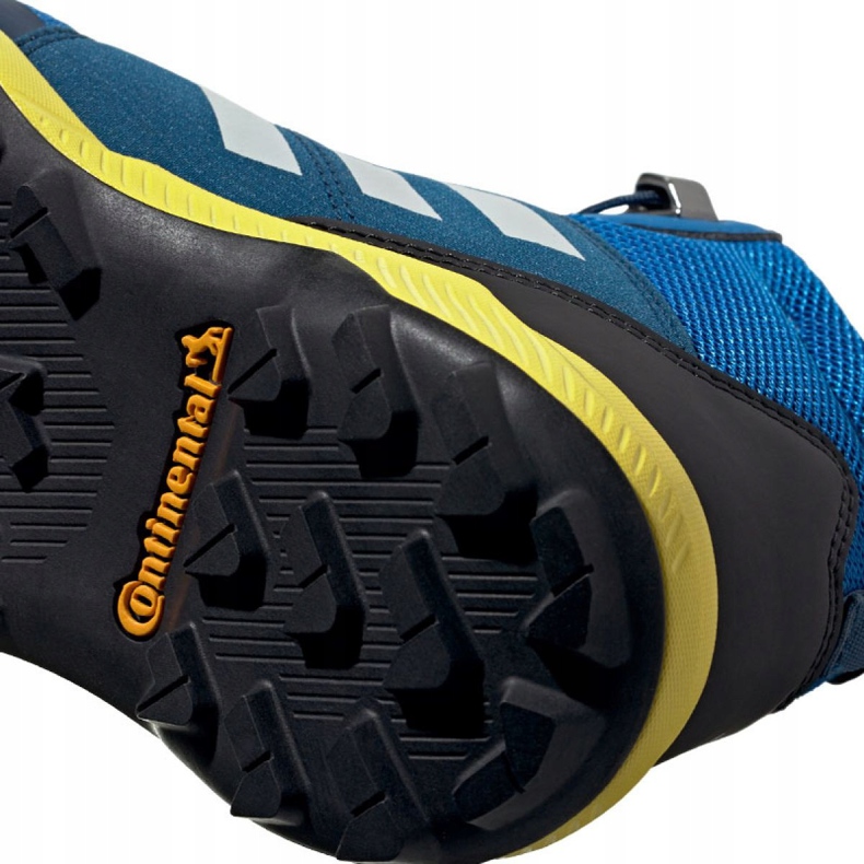 Schuhe adidas Terrex Mid Gtx Jr BC0596 schwarz blau grün 1