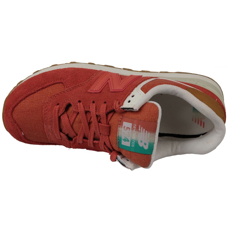 New Balance W WL574SEA Schuhe orange 2