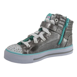 Skechers Shuffles Jr 10712L-GUTQ Schuhe grau 1