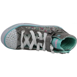 Skechers Shuffles Jr 10712L-GUTQ Schuhe grau 2