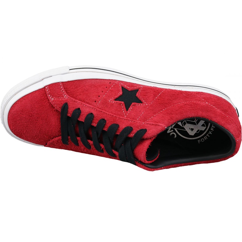Converse One Star M 163246C rote Schuhe 2