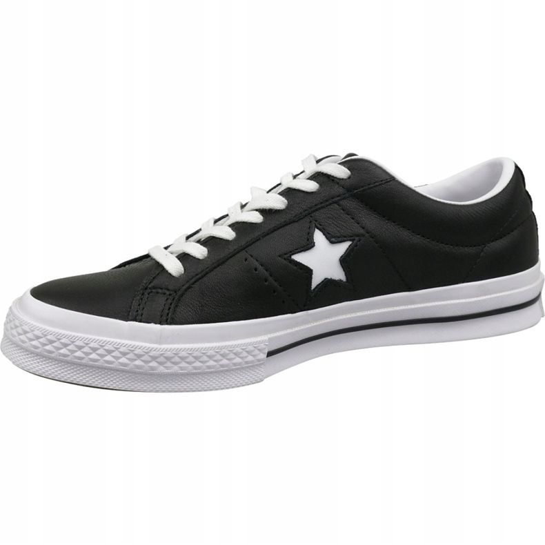 Converse One Star Ox 163385C Schuhe schwarz 1