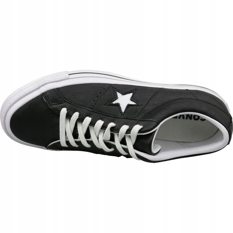 Converse One Star Ox 163385C Schuhe schwarz 2