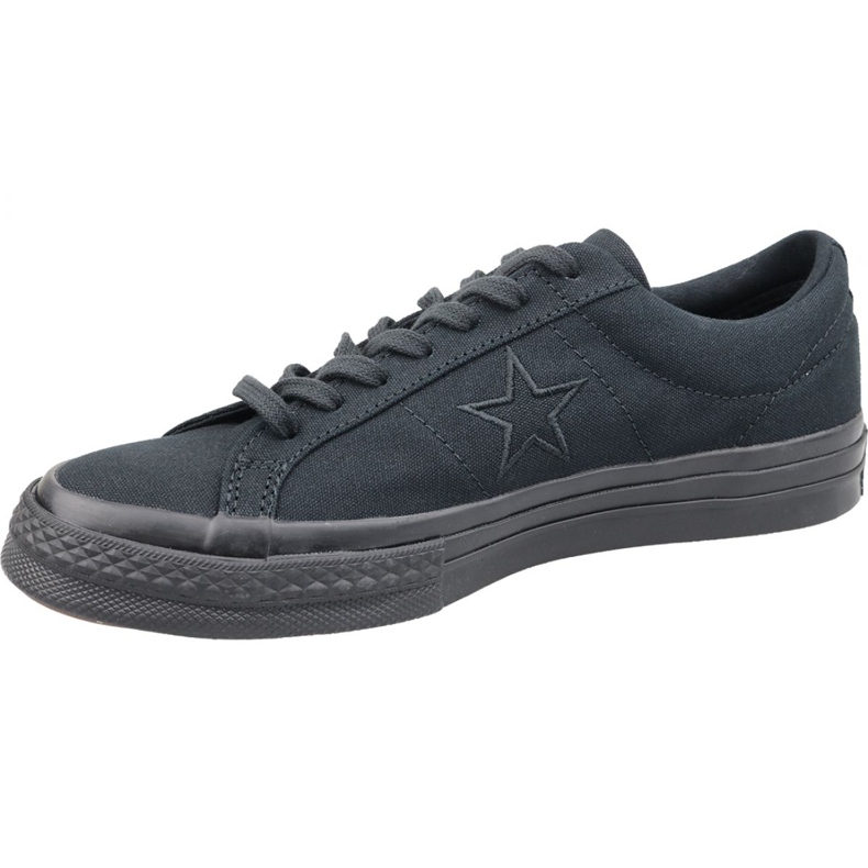 Schuhe Converse One Star Ox M 163380C schwarz 1