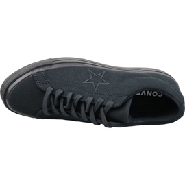 Schuhe Converse One Star Ox M 163380C schwarz 2