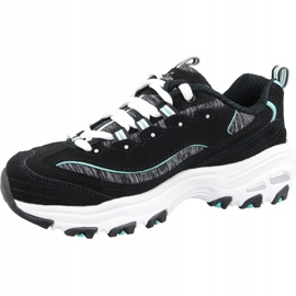 Skechers D'Lites W 11936-BKTQ Schuhe schwarz 1