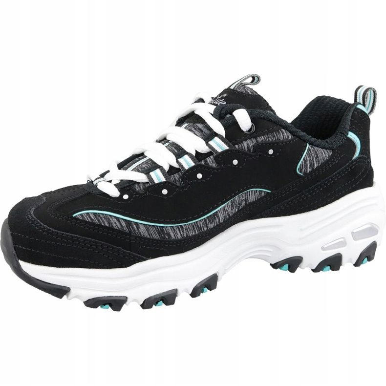 Skechers D'Lites W 11936-BKTQ Schuhe schwarz 1