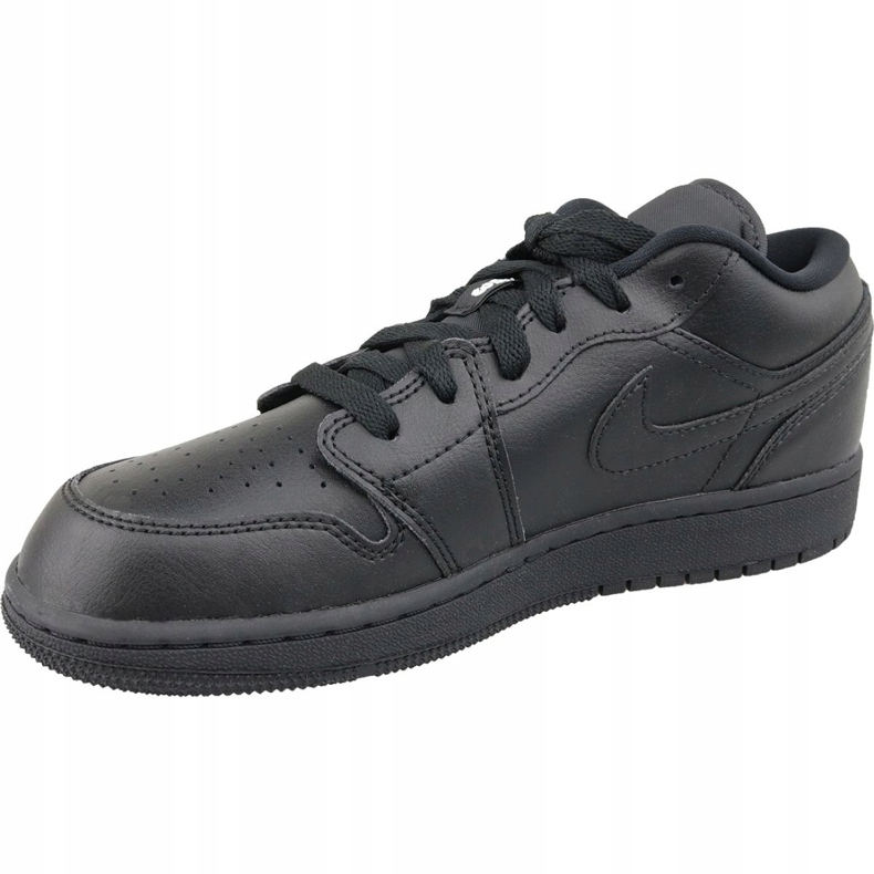 Nike Jordan Air 1 Low Bg M 553560-006 schwarze Schuhe 1