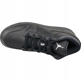 Nike Jordan Air 1 Low Bg M 553560-006 schwarze Schuhe 2