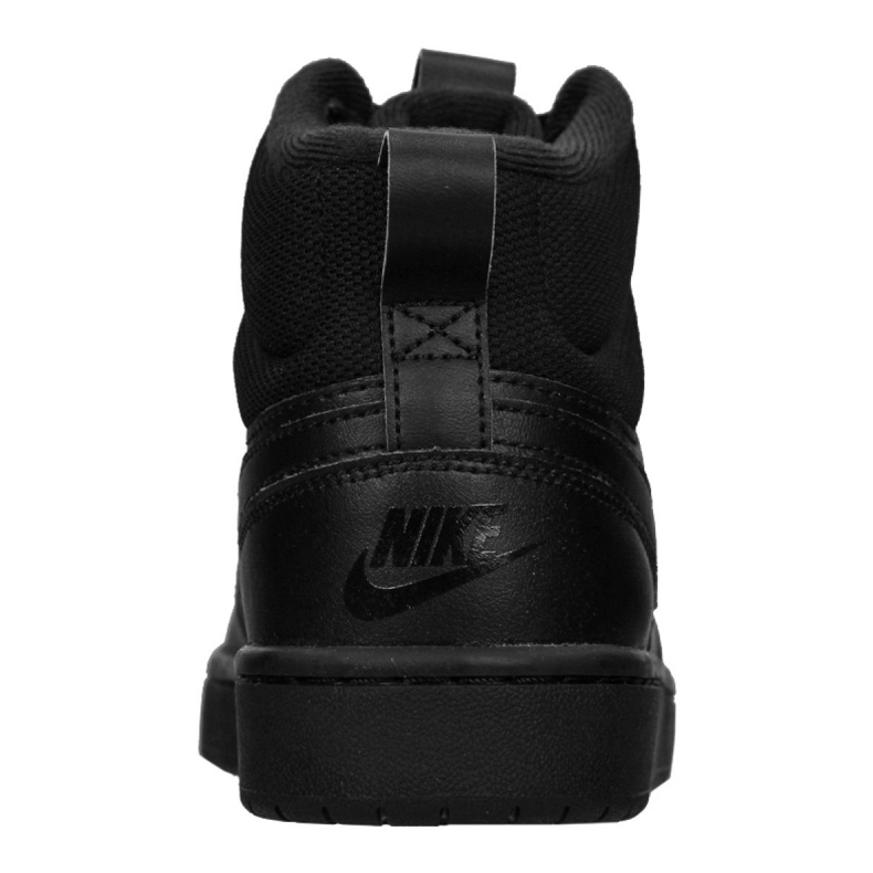 Nike Court Borough Mid 2 Schuh (GS) Jr BQ5440-001 schwarz 1