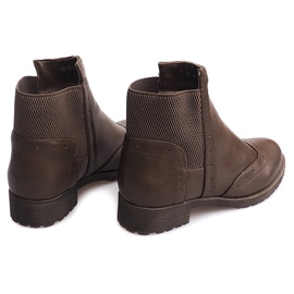 Klassische Jazzstiefel W102 Khaki grün 1