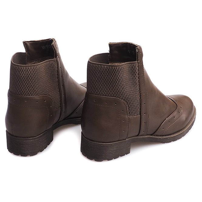 Klassische Jazzstiefel W102 Khaki grün 1