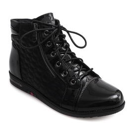 High-Top-Sneaker B10H Schwarz 1