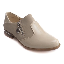 Klassische Slipper 15312 Beige 1