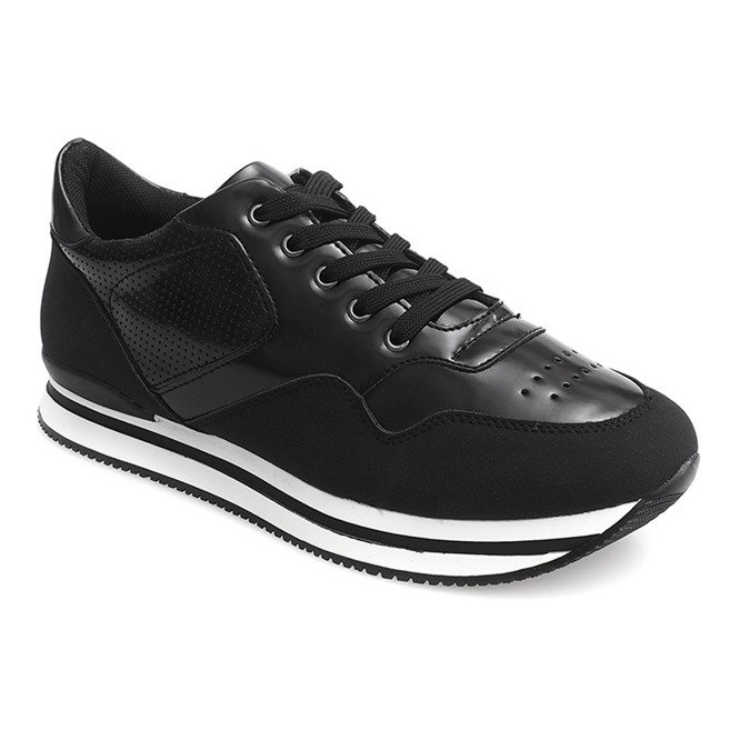 JT1 Schwarze Turnschuhe 1