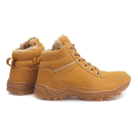 Isolierte Trekkings Timbery 9576 Camel braun 1