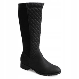Hohe isolierte Stiefel BL2838 Schwarz 2