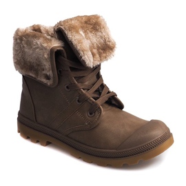 Isolierte Timber Stiefel R-56 Khaki mehrfarbig grün 2
