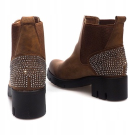 Hohe Stiefel 6055 Braun 1