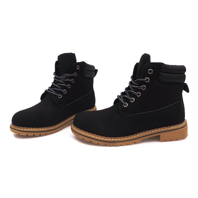 Isolierte Holzstiefel H88B Schwarz 1