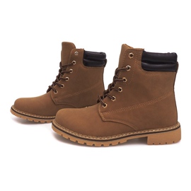 Holzstiefel R-8 Camel braun 1