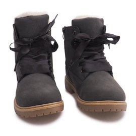 Warme Timberki Bows TL0130-2 Grau 1