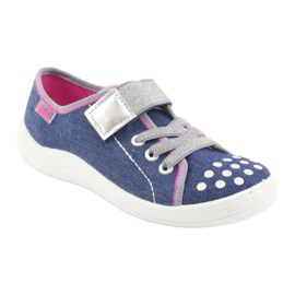 Befado Kinderschuhe 251Y109 blau grau 1