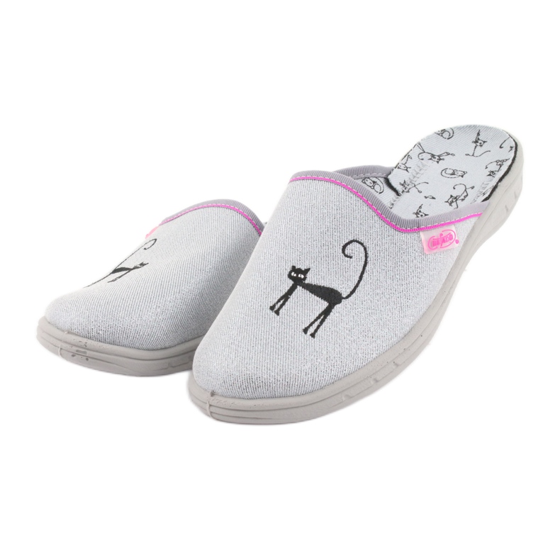 Befado Hausschuhe Kinderschuhe 707Y398 grau 3