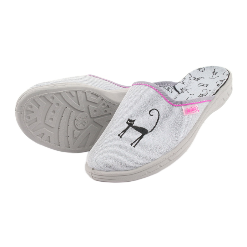 Befado Hausschuhe Kinderschuhe 707Y398 grau 4