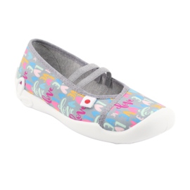 Befado Kinderschuhe 116Y261 grau mehrfarbig 2