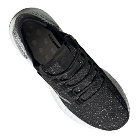 Schuhe adidas PureBoost M B37775 schwarz grau 2